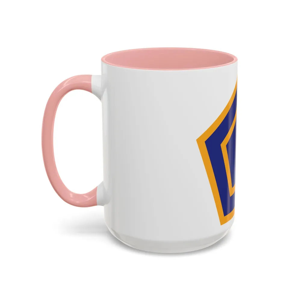 US 55th Infantry Division (U.S. Army) Accent Coffee Mug - Go Mug Yourself