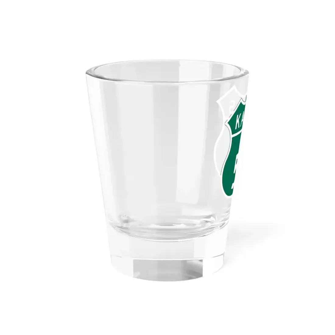 US 56 Kansas 1948 (Kansas) (Road Sign) Shot Glass 1.5oz - Go Mug Yourself