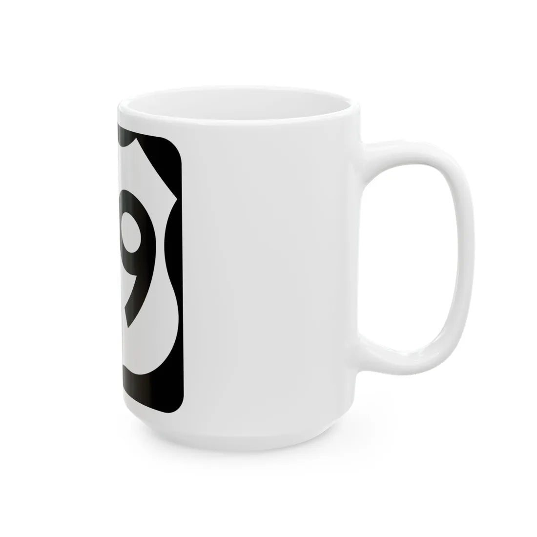 US 59-L (Texas) (Road Sign) White Coffee Mug - Go Mug Yourself