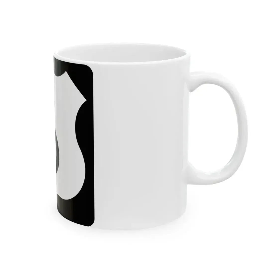 US 6 IA (Iowa) (Road Sign) White Coffee Mug - Go Mug Yourself