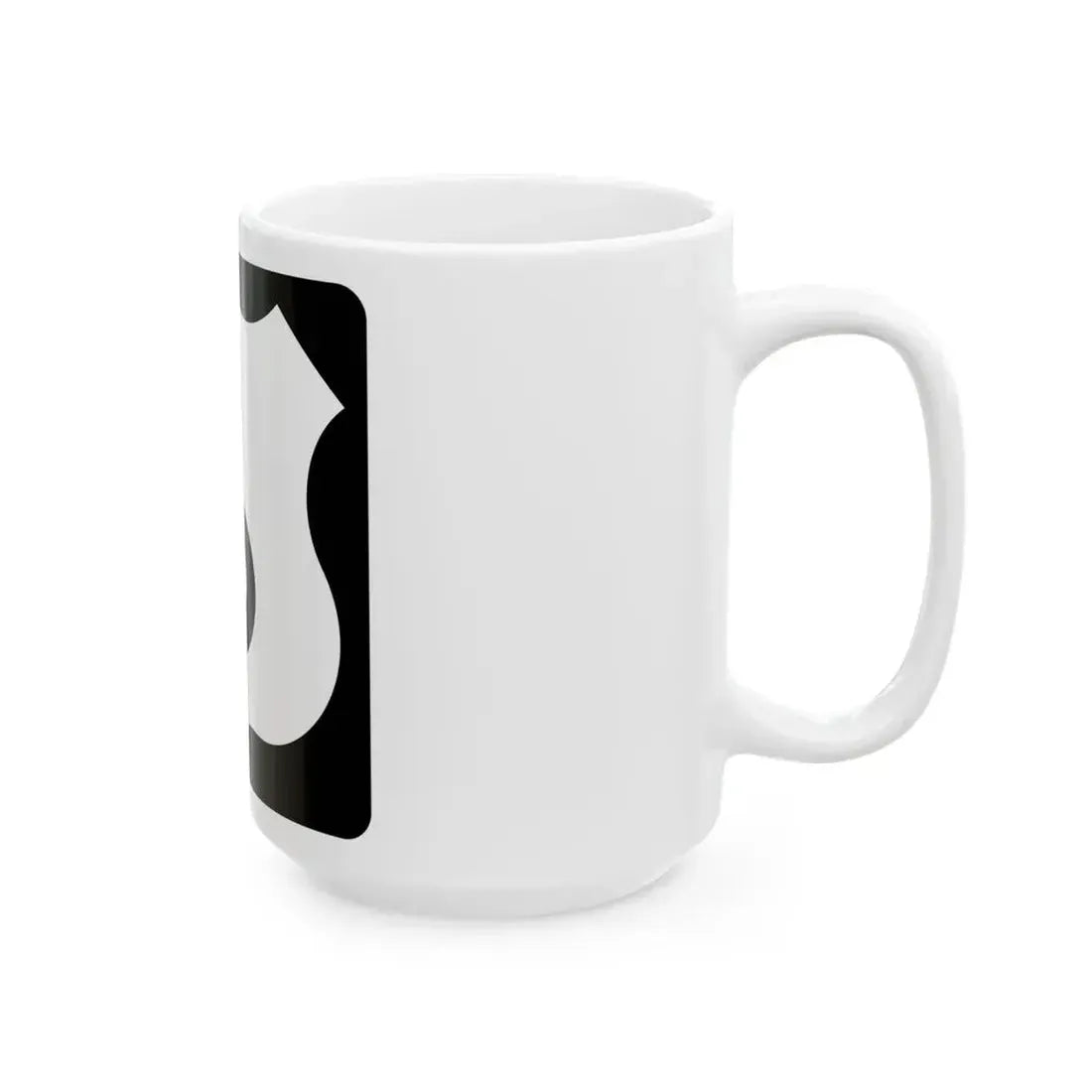 US 6 IA (Iowa) (Road Sign) White Coffee Mug - Go Mug Yourself