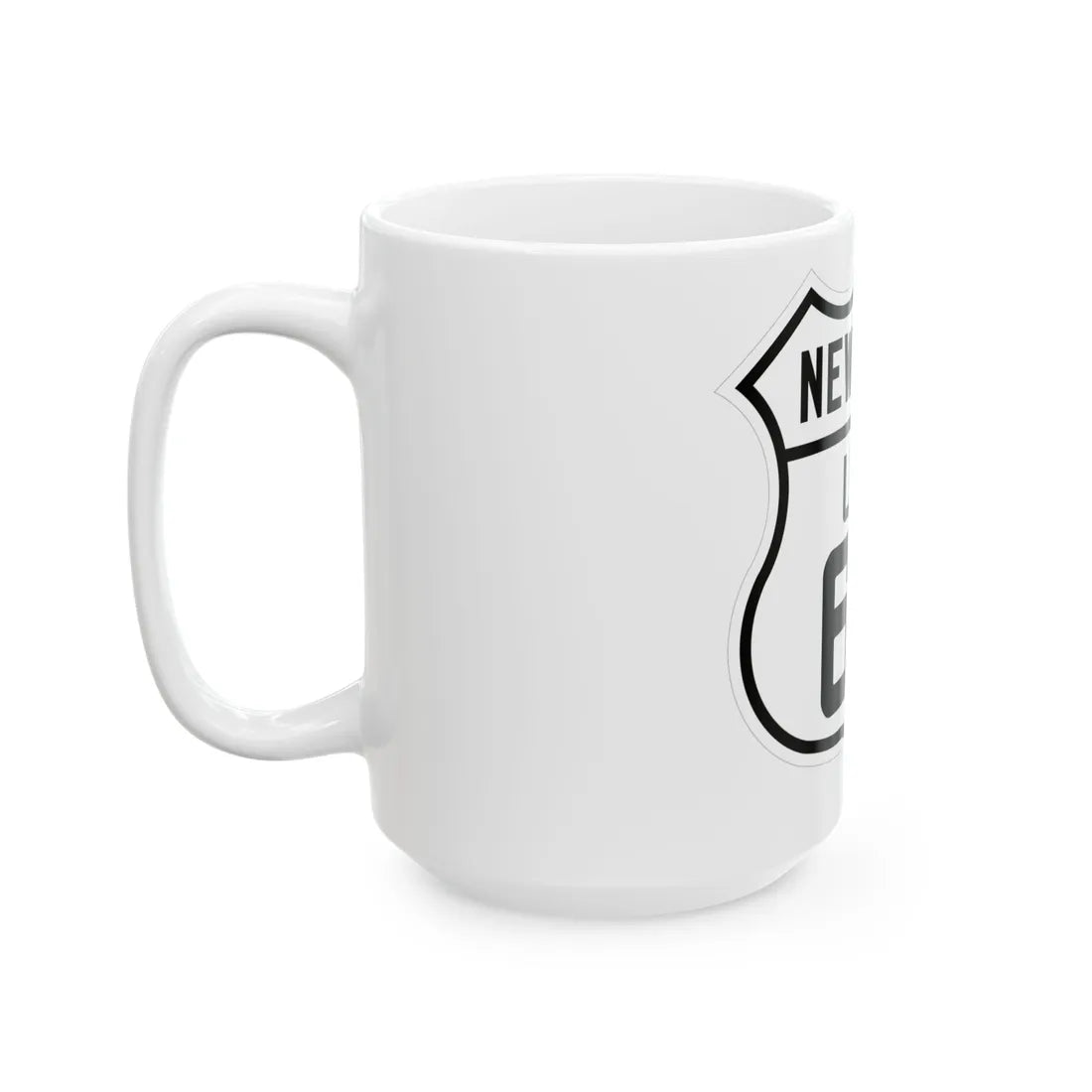 US 62 New York 1926 (New York) (Road Sign) White Coffee Mug - Go Mug Yourself