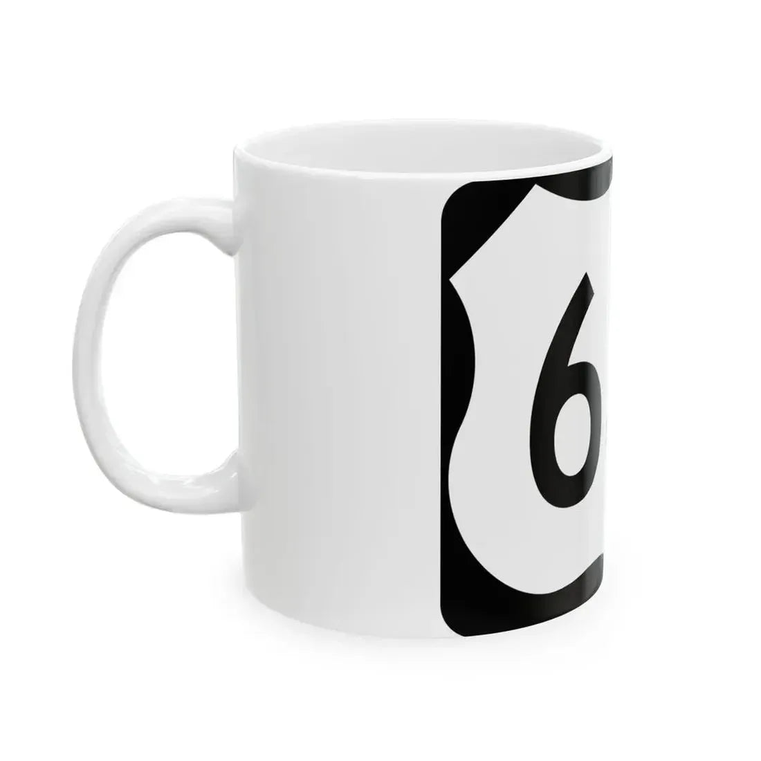 US 63C (Arkansas) (Road Sign) White Coffee Mug - Go Mug Yourself