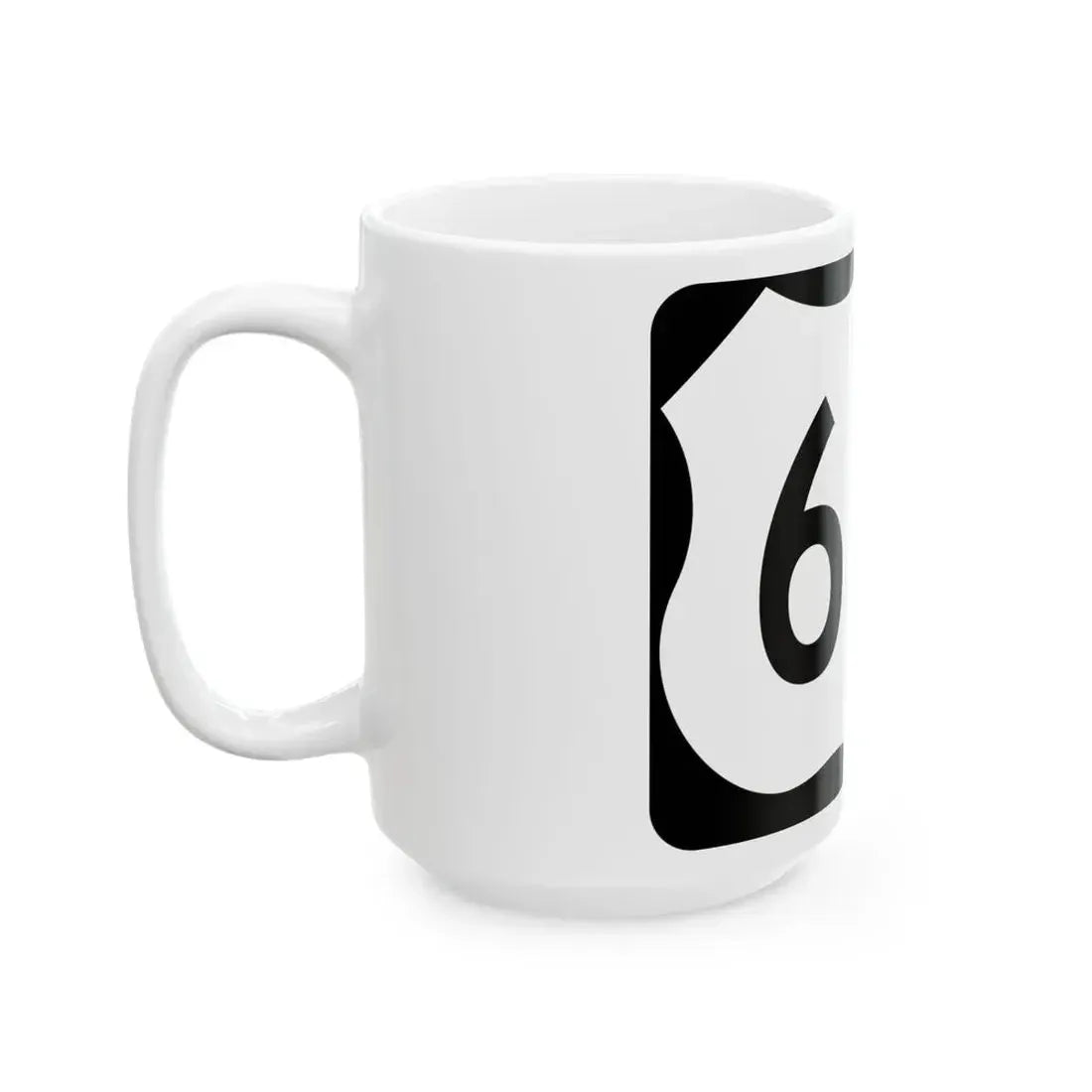 US 63C (Arkansas) (Road Sign) White Coffee Mug - Go Mug Yourself