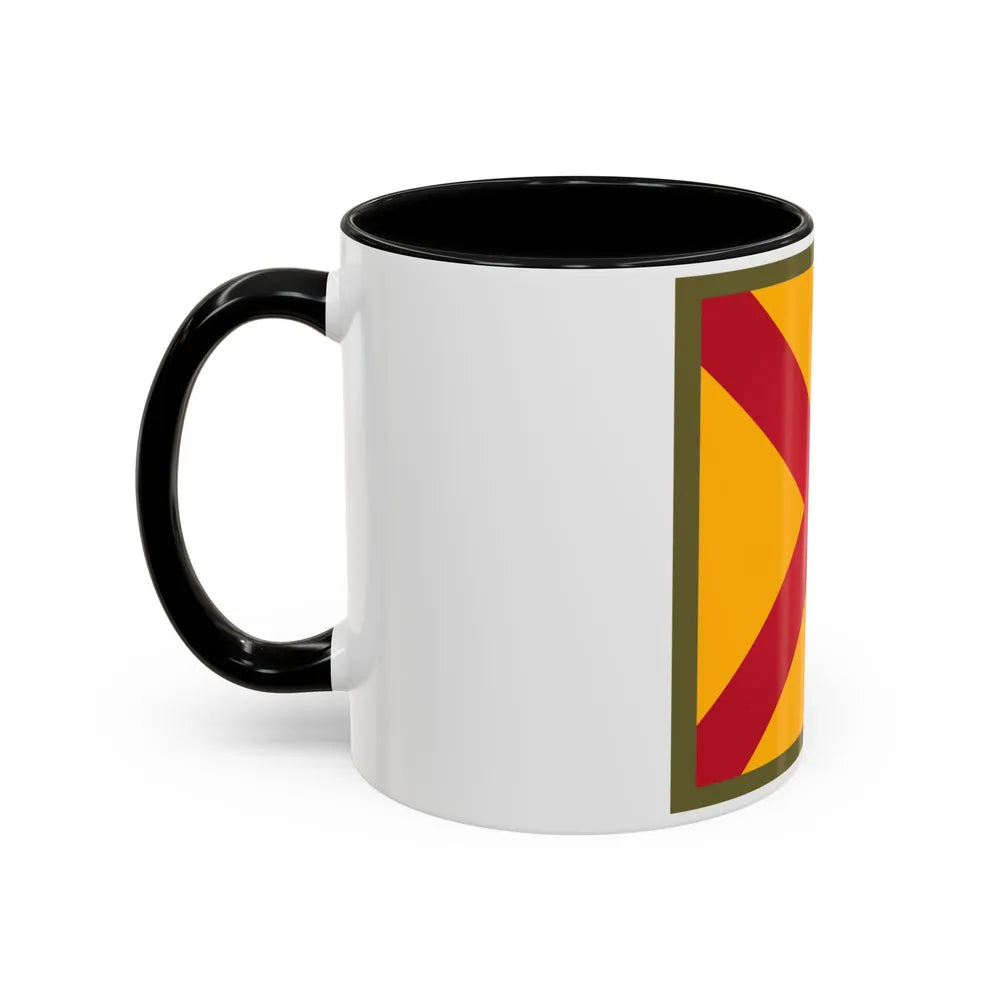 US 63rd Cavalry Division (U.S. Army) Accent Coffee Mug - Go Mug Yourself