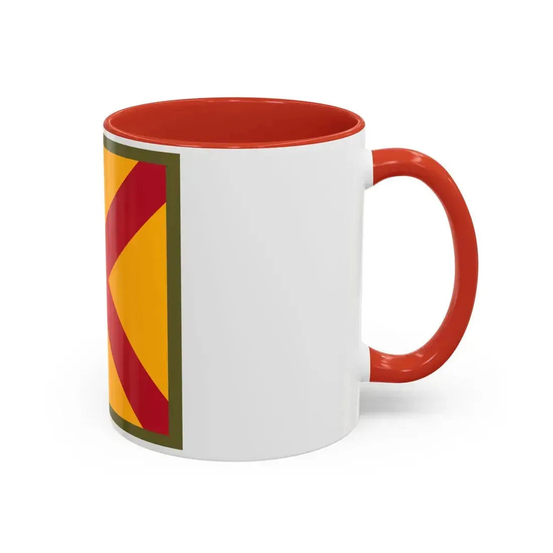 US 63rd Cavalry Division (U.S. Army) Accent Coffee Mug - Go Mug Yourself