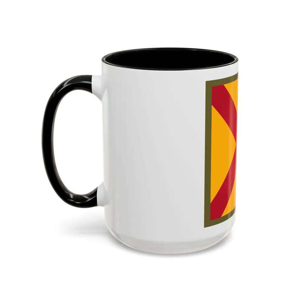 US 63rd Cavalry Division (U.S. Army) Accent Coffee Mug - Go Mug Yourself