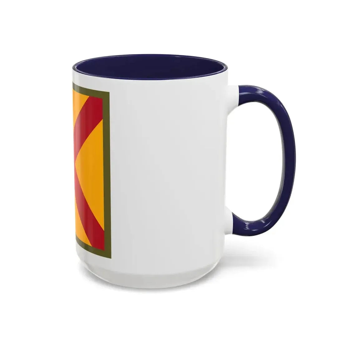US 63rd Cavalry Division (U.S. Army) Accent Coffee Mug - Go Mug Yourself