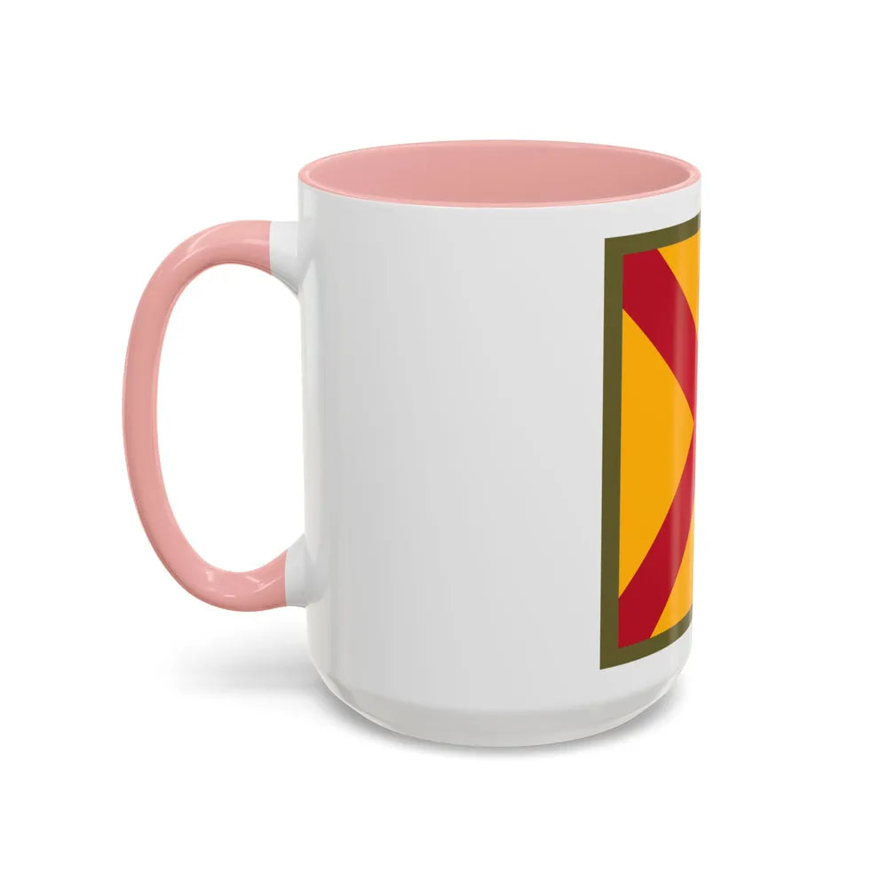 US 63rd Cavalry Division (U.S. Army) Accent Coffee Mug - Go Mug Yourself
