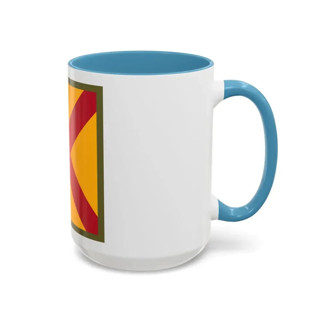 US 63rd Cavalry Division (U.S. Army) Accent Coffee Mug - Go Mug Yourself