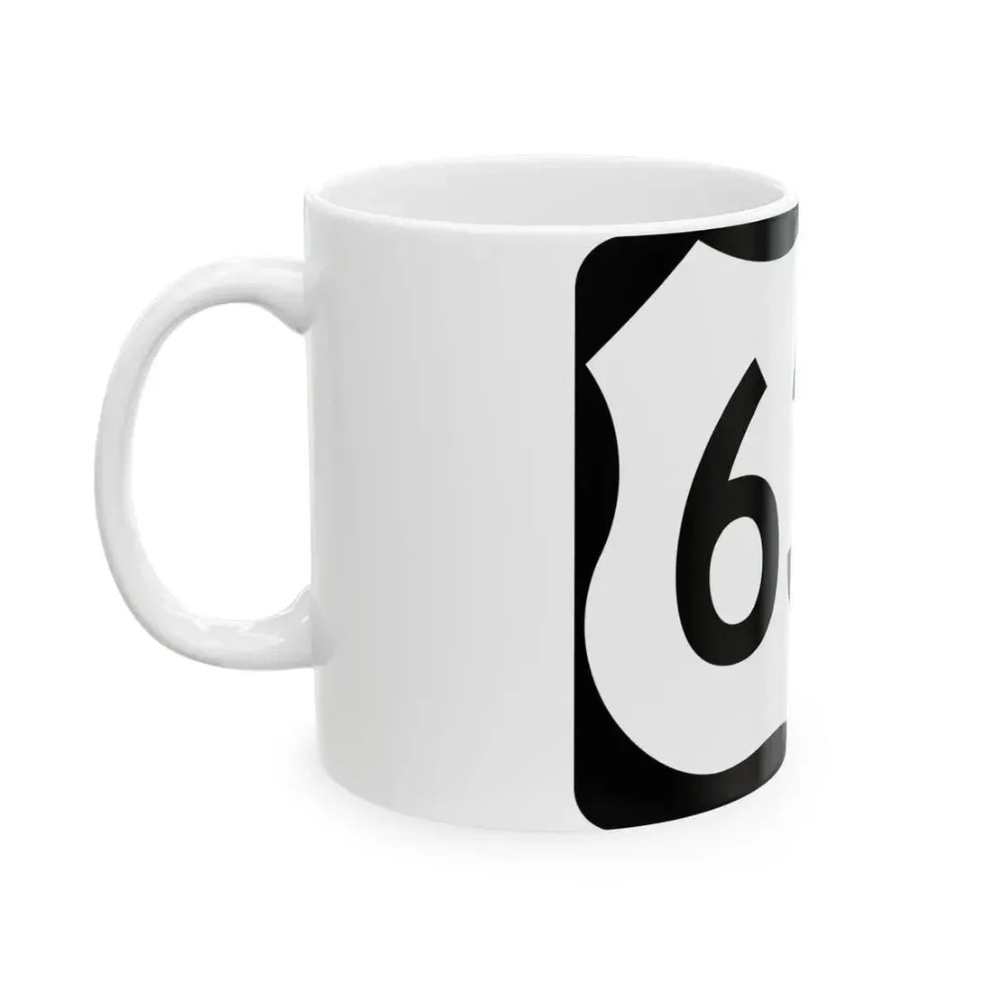 US 63S (Arkansas) (Road Sign) White Coffee Mug - Go Mug Yourself