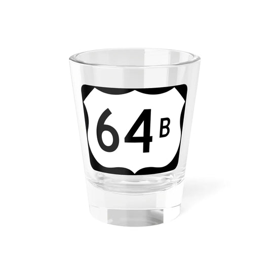 US 64B (Arkansas) (Road Sign) Shot Glass 1.5oz 1.5oz - Go Mug Yourself
