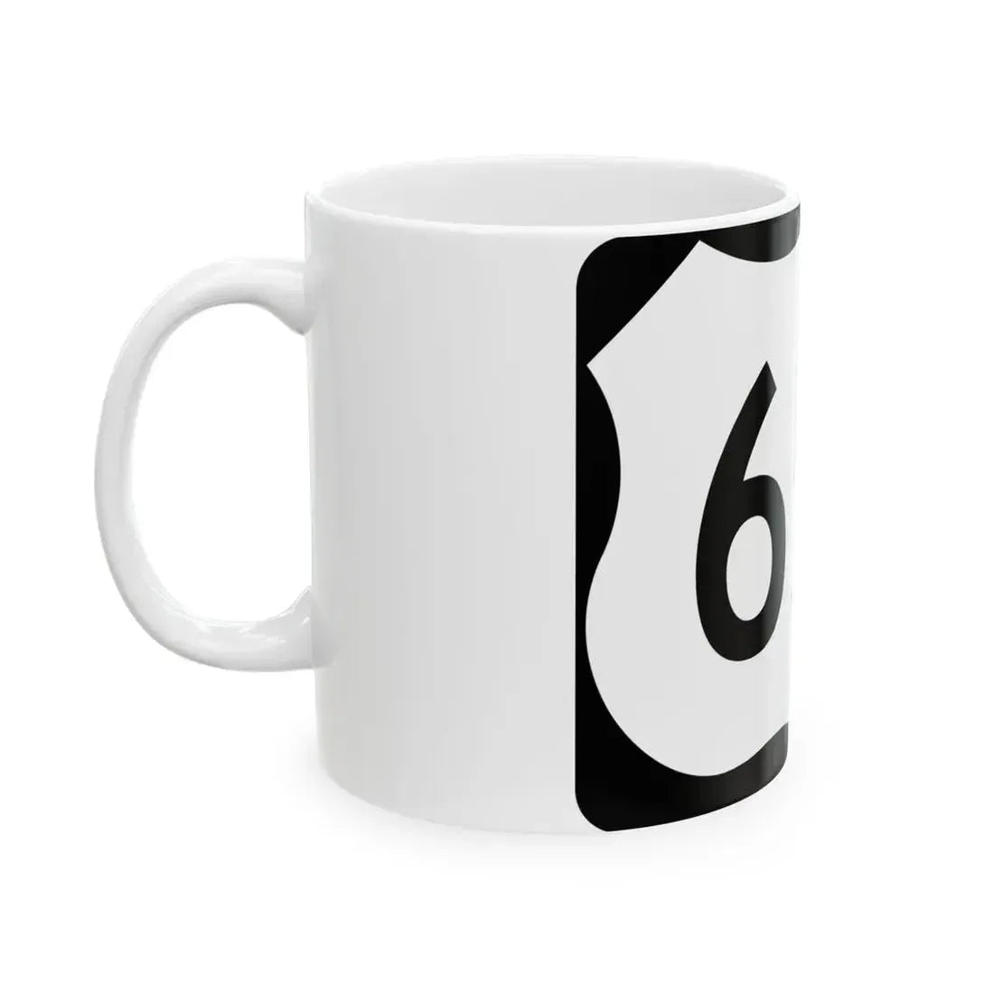 US 65S (Arkansas) (Road Sign) White Coffee Mug - Go Mug Yourself