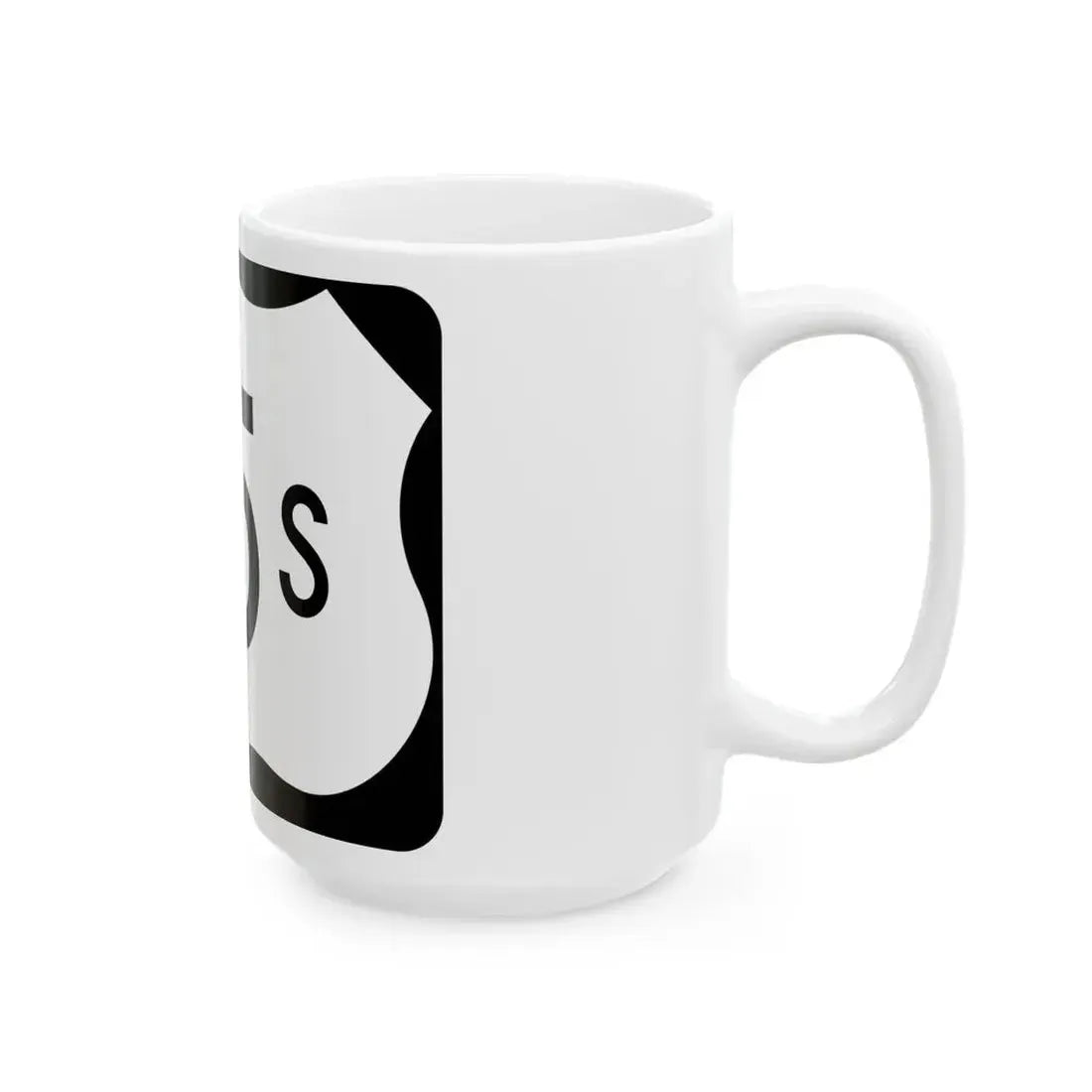 US 65S (Arkansas) (Road Sign) White Coffee Mug - Go Mug Yourself