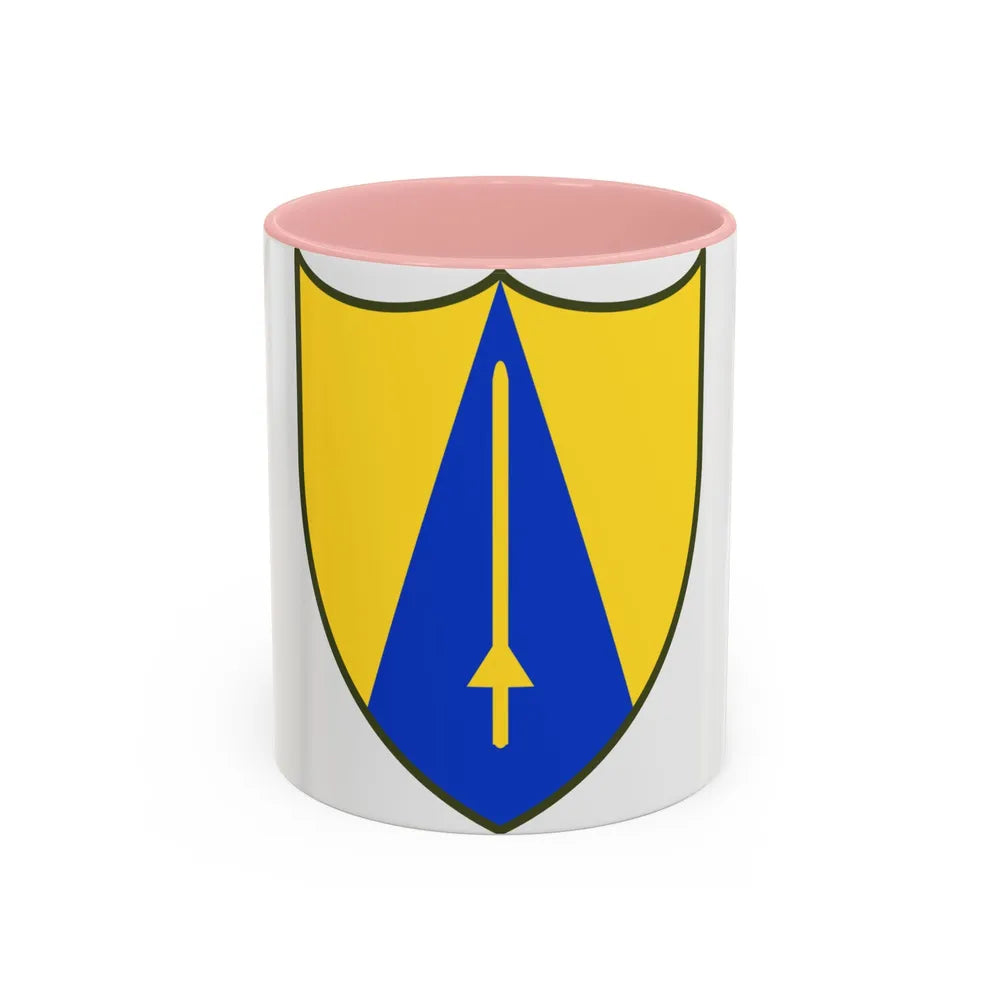 US 65th Cavalry Division (U.S. Army) Accent Coffee Mug 11oz Pink - Go Mug Yourself