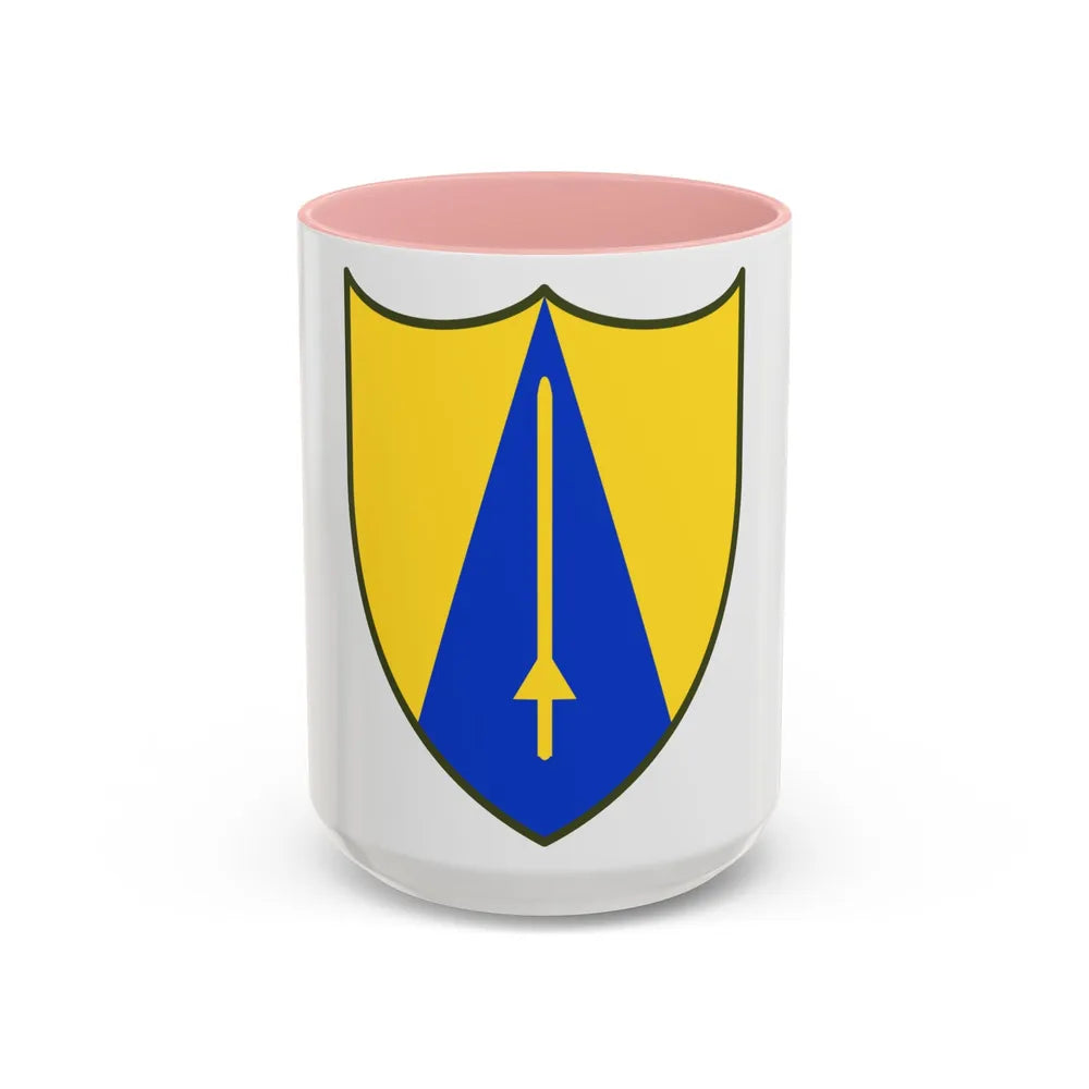 US 65th Cavalry Division (U.S. Army) Accent Coffee Mug 15oz Pink - Go Mug Yourself