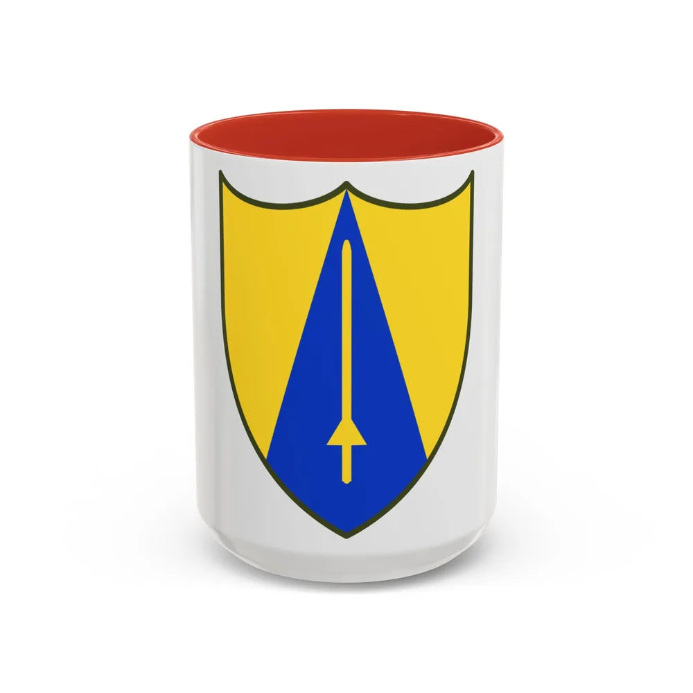 US 65th Cavalry Division (U.S. Army) Accent Coffee Mug 15oz Red - Go Mug Yourself