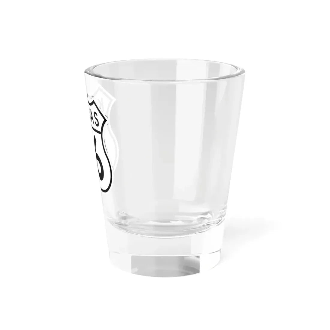 US 66 Kansas 1962 (Kansas) (Road Sign) Shot Glass 1.5oz - Go Mug Yourself