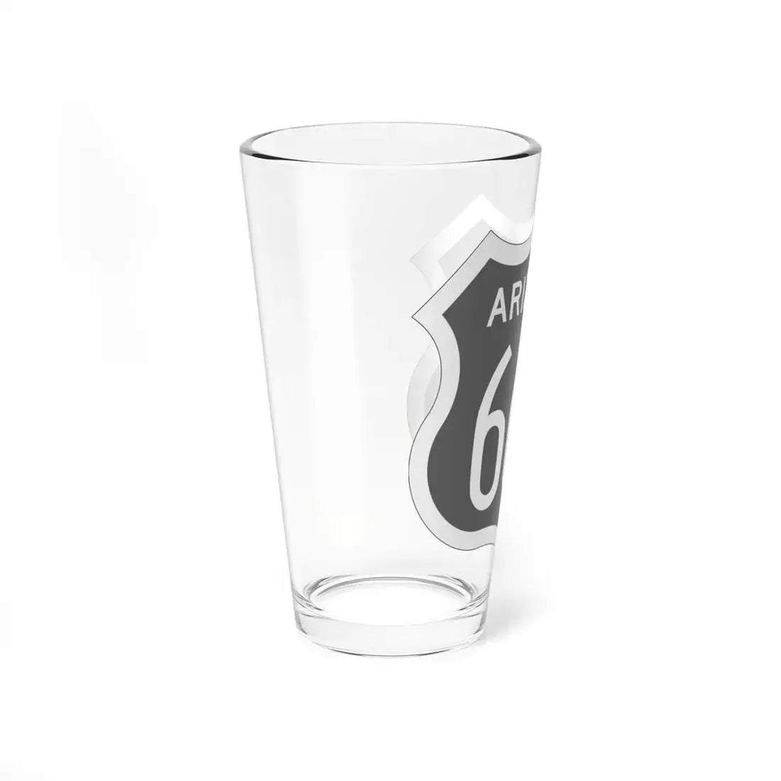 US 666 Arizona 1956 (Arizona) (Road Sign) Pint Glss 16oz - Go Mug Yourself