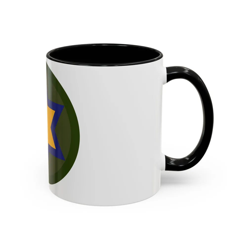 US 66th Cavalry Division (U.S. Army) Accent Coffee Mug - Go Mug Yourself