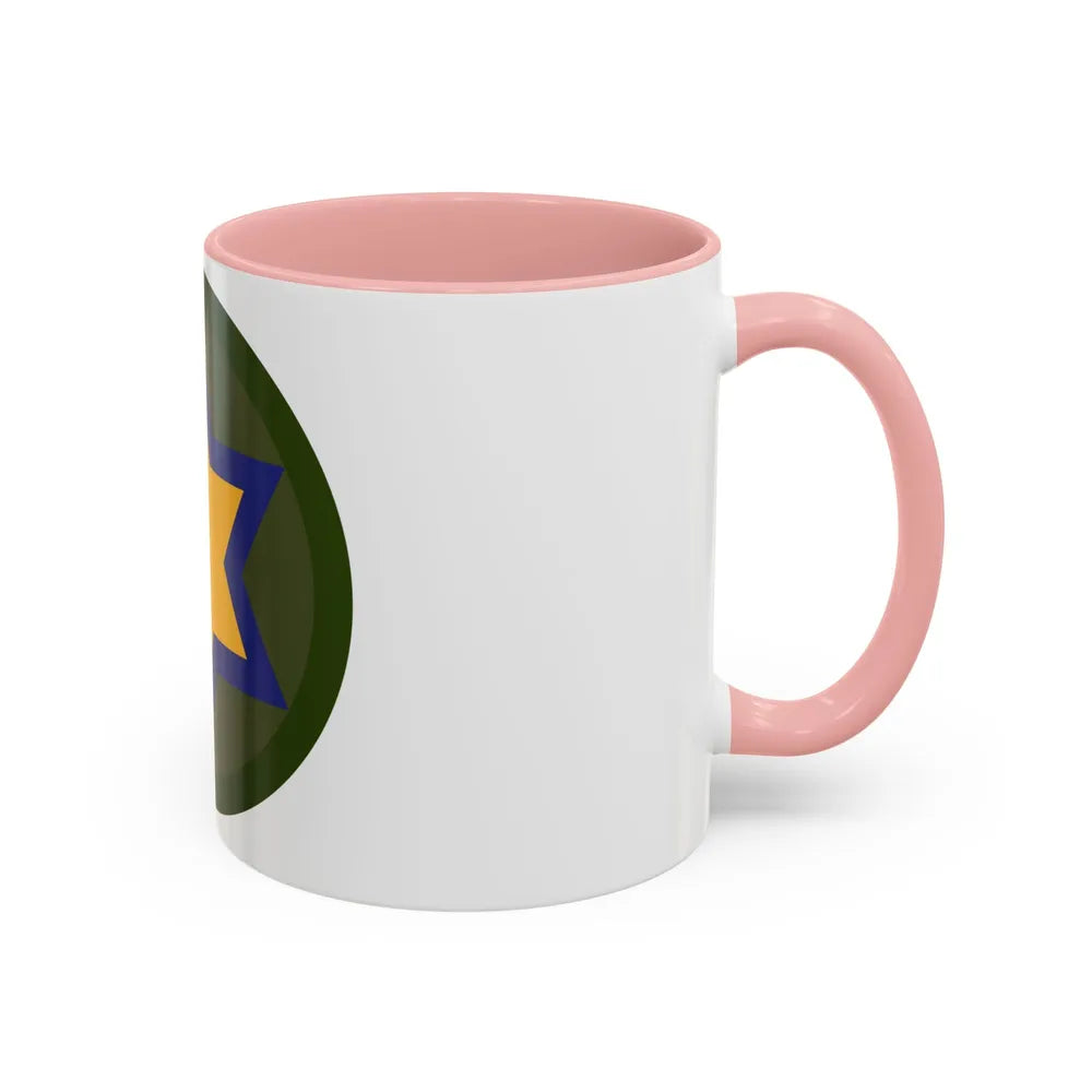 US 66th Cavalry Division (U.S. Army) Accent Coffee Mug - Go Mug Yourself