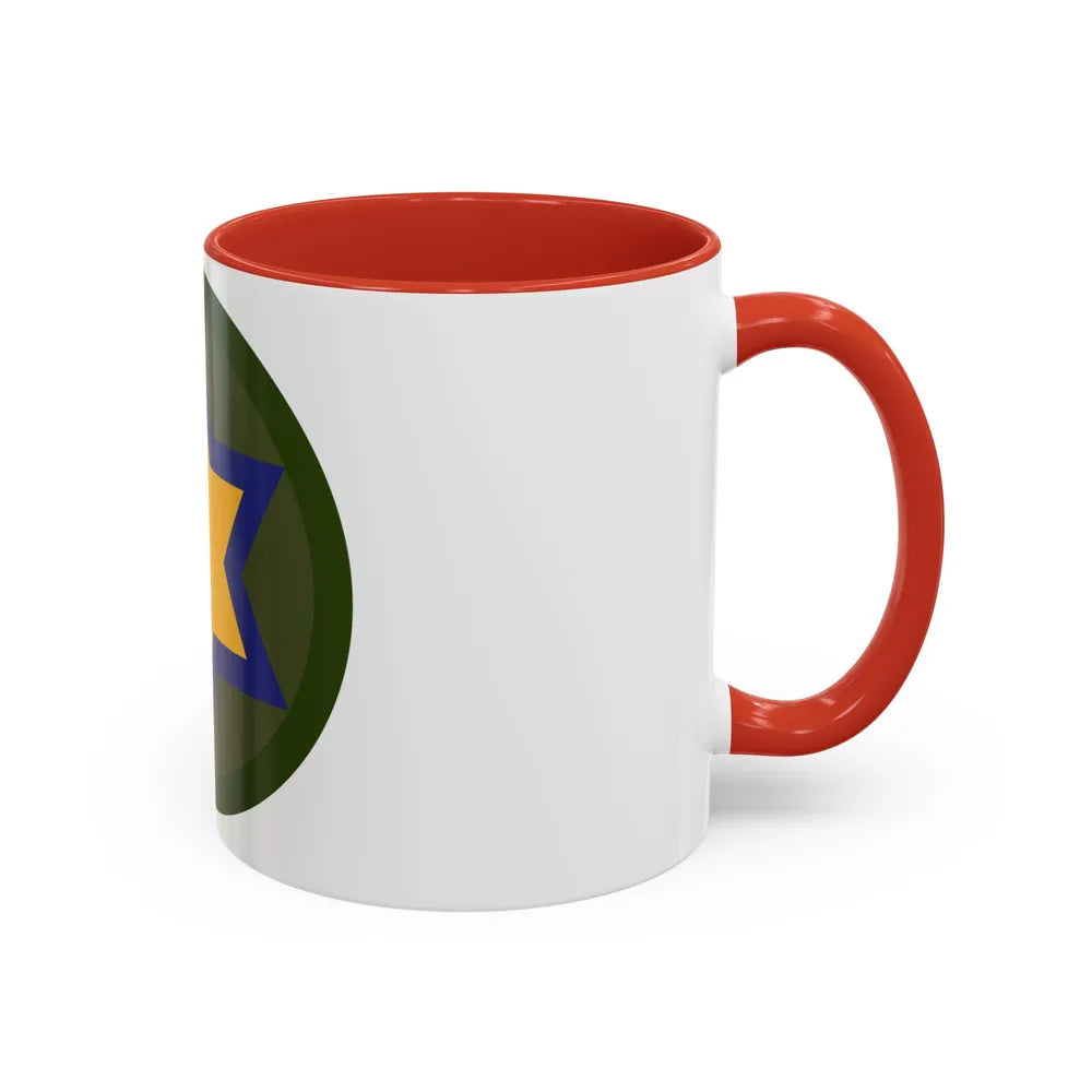 US 66th Cavalry Division (U.S. Army) Accent Coffee Mug - Go Mug Yourself