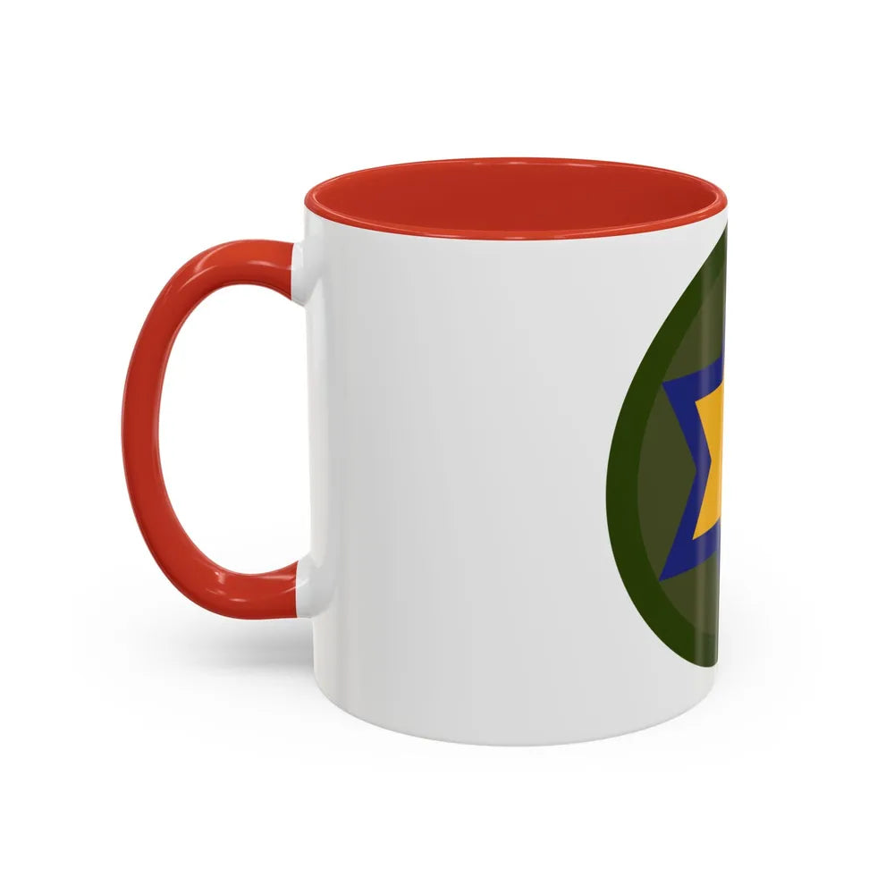 US 66th Cavalry Division (U.S. Army) Accent Coffee Mug - Go Mug Yourself