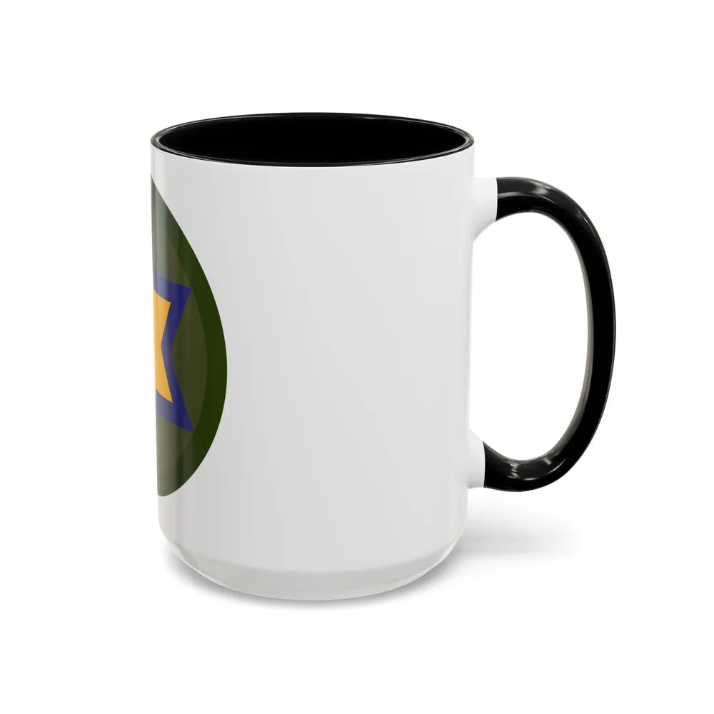 US 66th Cavalry Division (U.S. Army) Accent Coffee Mug - Go Mug Yourself