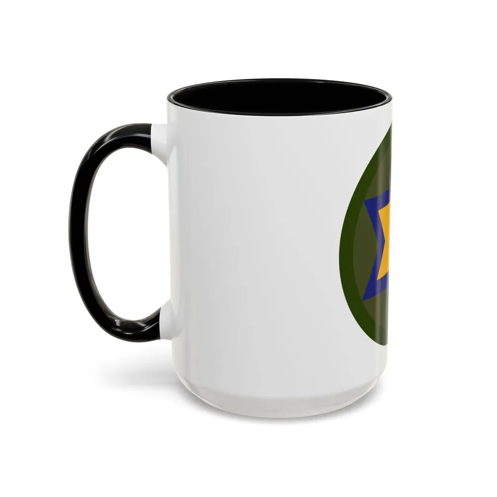 US 66th Cavalry Division (U.S. Army) Accent Coffee Mug - Go Mug Yourself