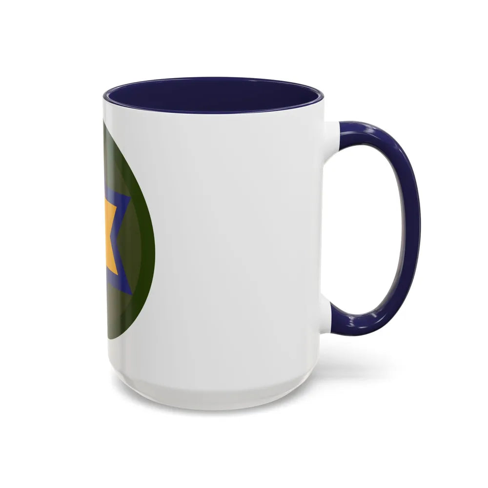 US 66th Cavalry Division (U.S. Army) Accent Coffee Mug - Go Mug Yourself