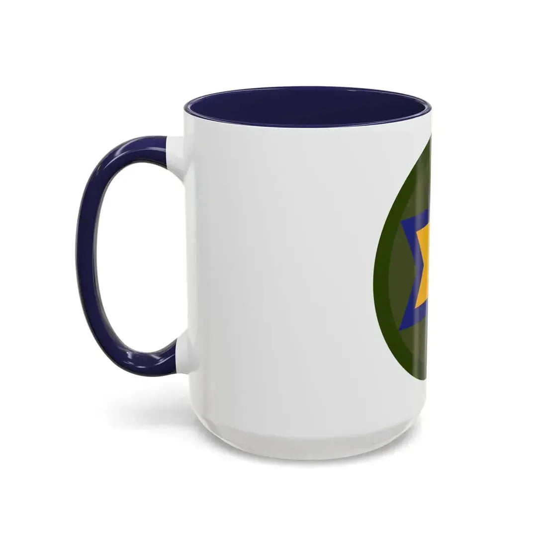 US 66th Cavalry Division (U.S. Army) Accent Coffee Mug - Go Mug Yourself