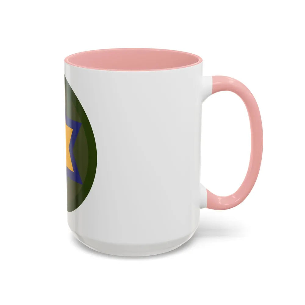 US 66th Cavalry Division (U.S. Army) Accent Coffee Mug - Go Mug Yourself