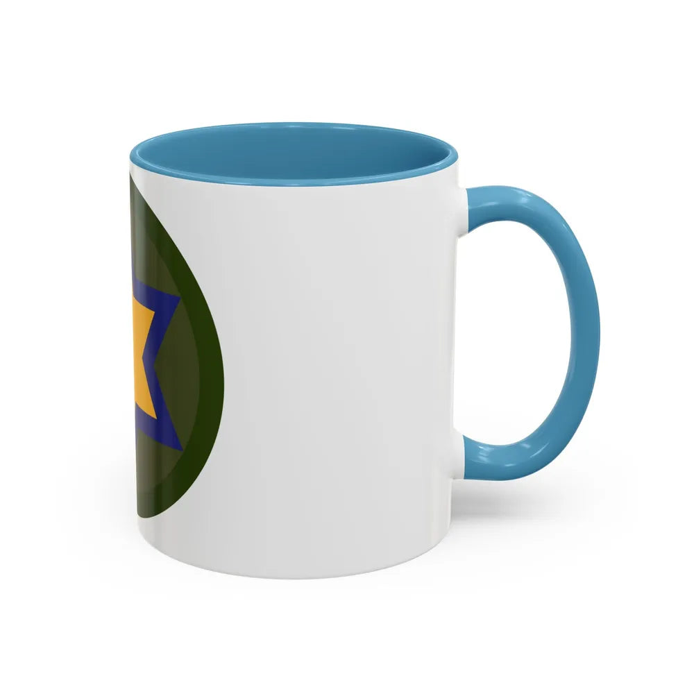 US 66th Cavalry Division (U.S. Army) Accent Coffee Mug - Go Mug Yourself