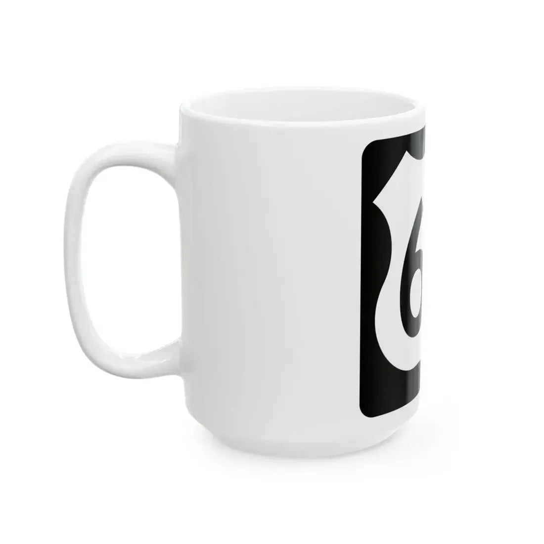 US 67 IA (Iowa) (Road Sign) White Coffee Mug - Go Mug Yourself