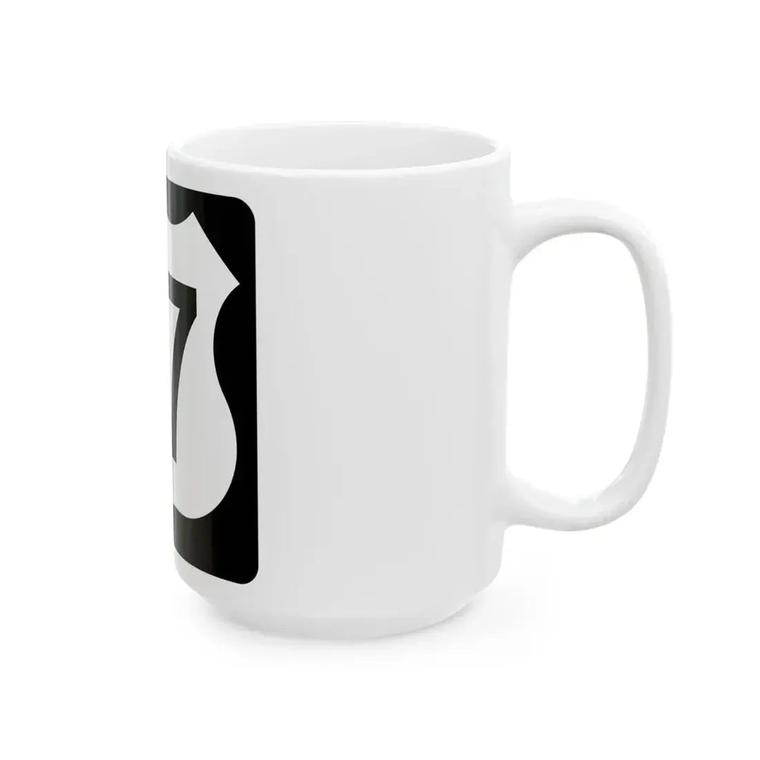 US 67 IA (Iowa) (Road Sign) White Coffee Mug - Go Mug Yourself