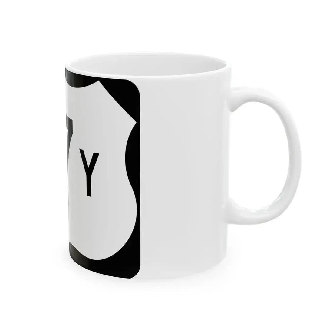 US 67Y (Arkansas) (Road Sign) White Coffee Mug - Go Mug Yourself