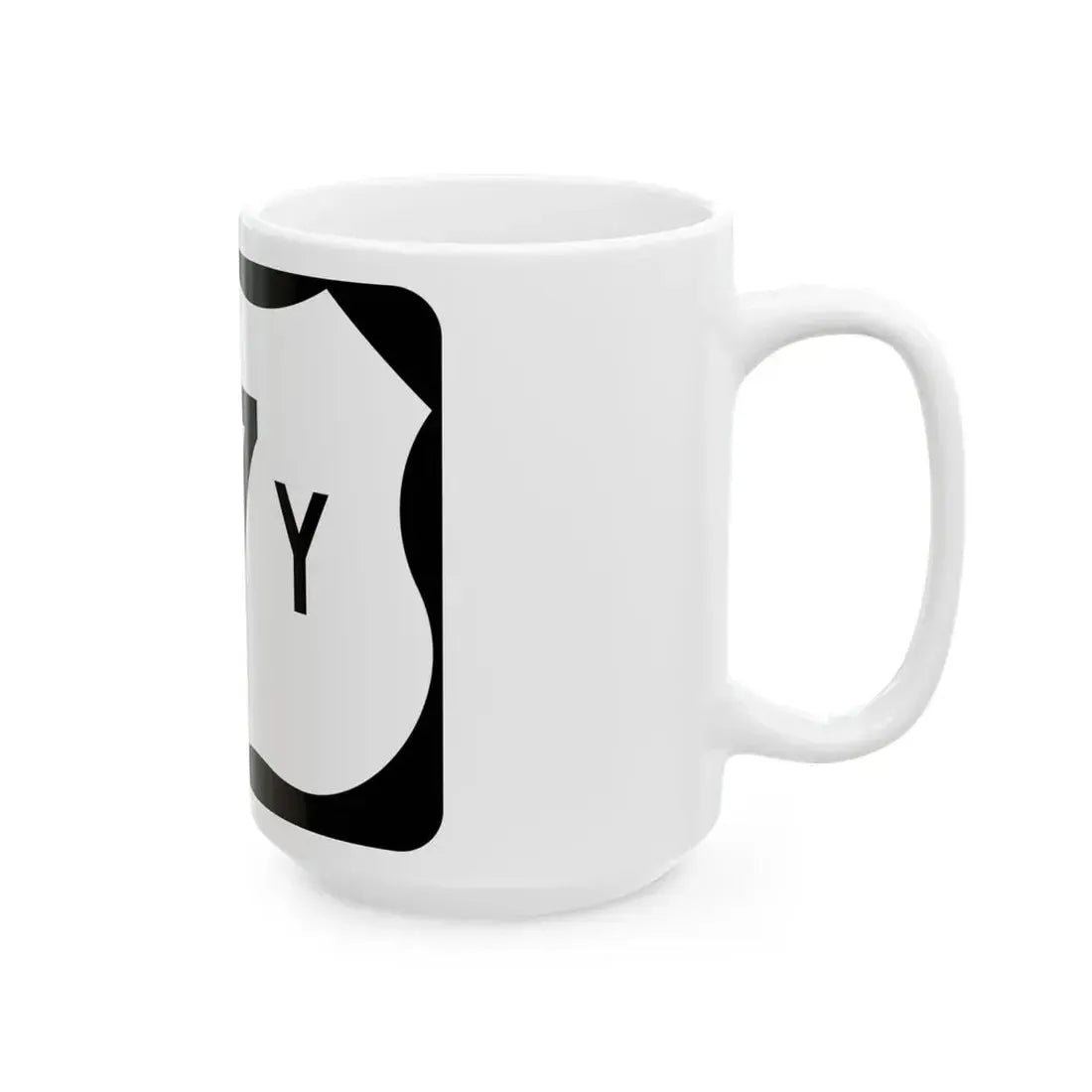 US 67Y (Arkansas) (Road Sign) White Coffee Mug - Go Mug Yourself
