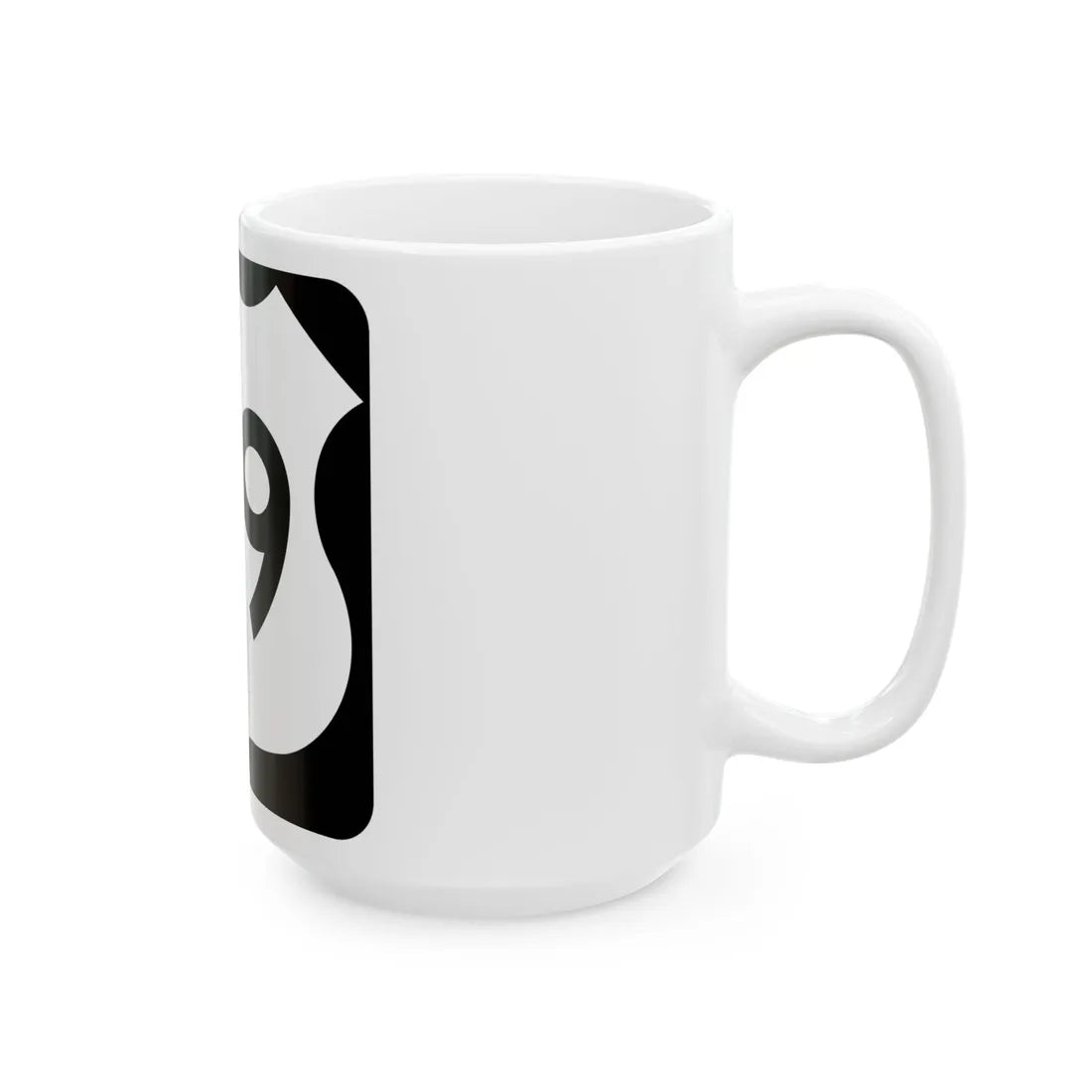 US 69 MN 1961 (Minnesota) (Road Sign) White Coffee Mug - Go Mug Yourself