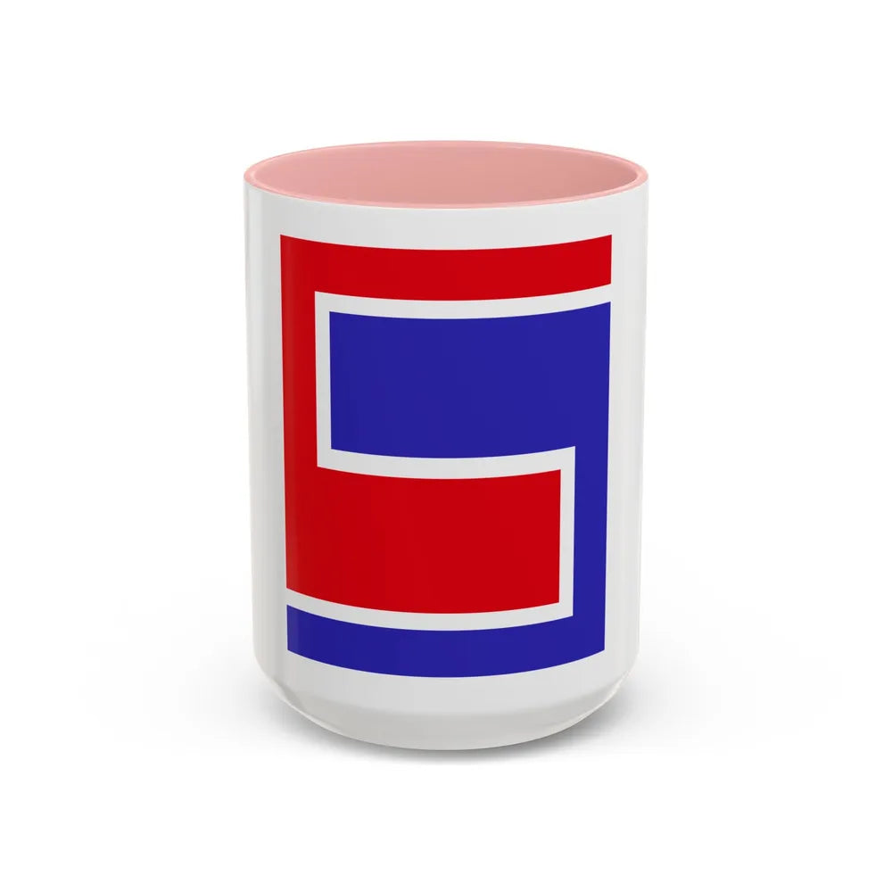 US 69th Infantry Division (U.S. Army) Accent Coffee Mug 15oz Pink - Go Mug Yourself