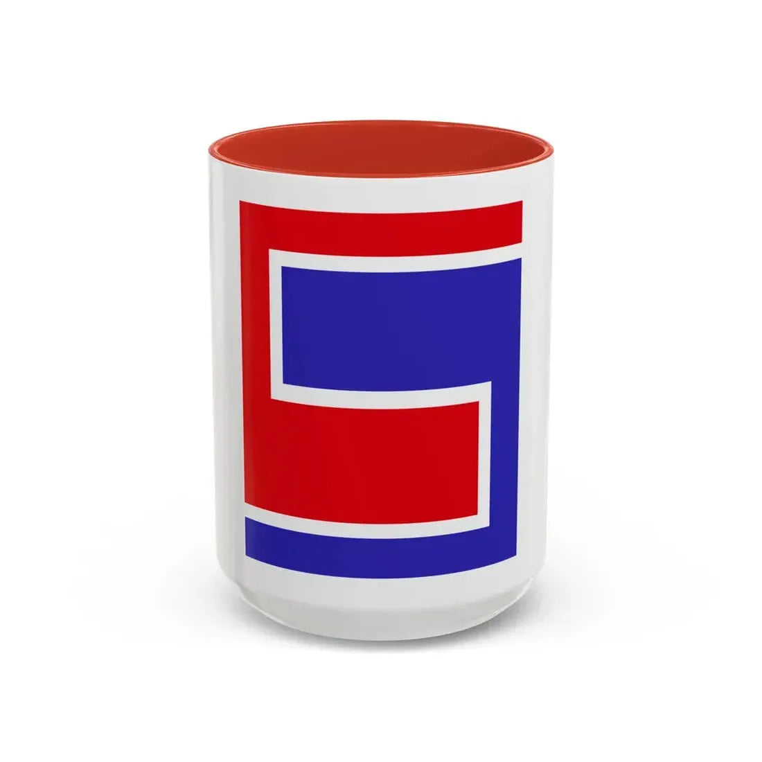 US 69th Infantry Division (U.S. Army) Accent Coffee Mug 15oz Red - Go Mug Yourself