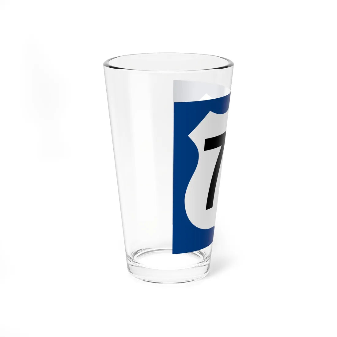 US 70 AZ 1960 west (Arizona) (Road Sign) Pint Glss 16oz - Go Mug Yourself