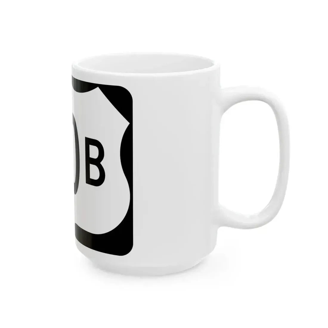 US 70B (Arkansas) (Road Sign) White Coffee Mug - Go Mug Yourself