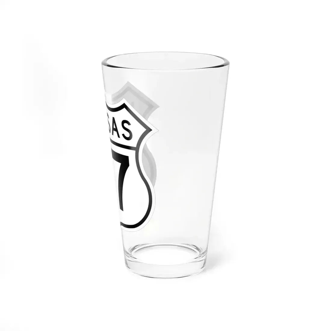 US 77 Kansas 1962 (Kansas) (Road Sign) Pint Glass 16oz - Go Mug Yourself