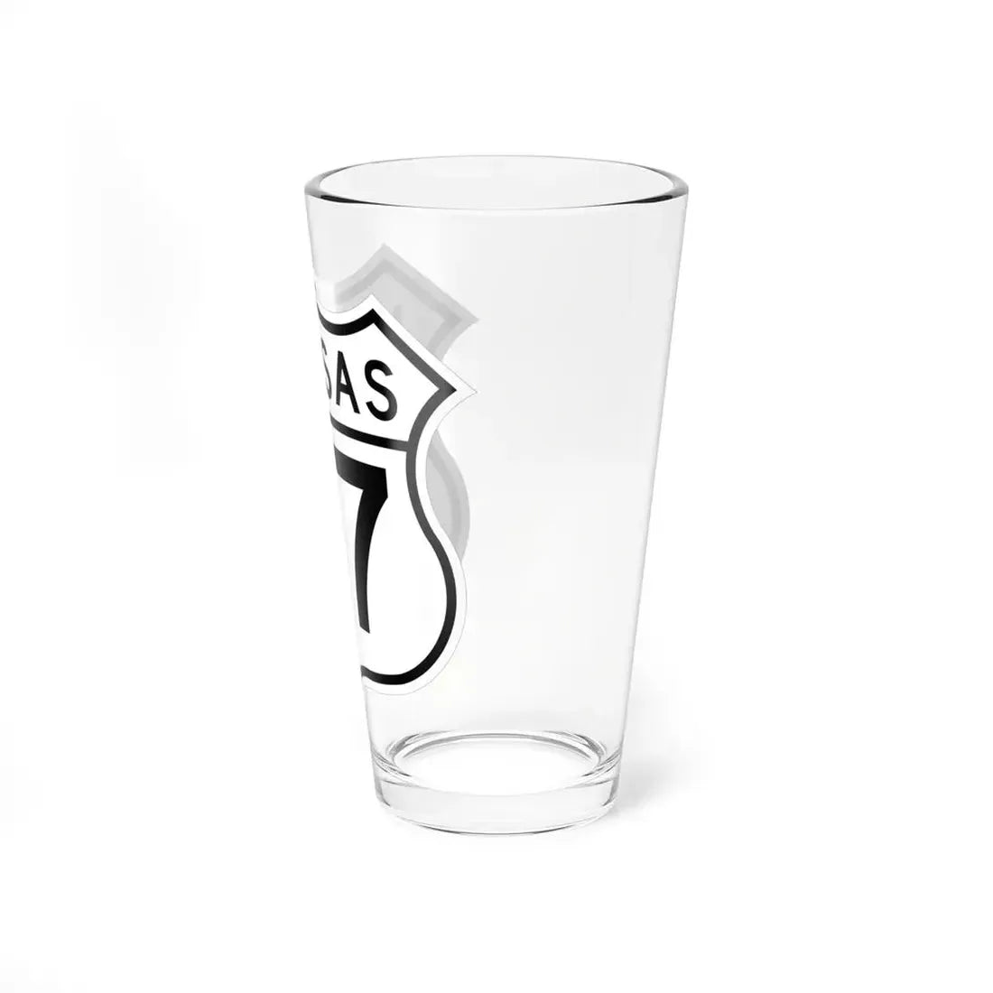 US 77 Kansas 1962 (Kansas) (Road Sign) Pint Glss 16oz - Go Mug Yourself