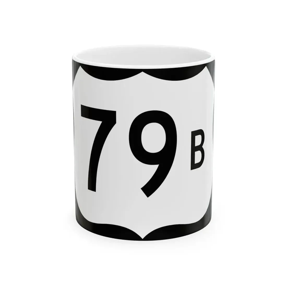 US 79B (Arkansas) (Road Sign) White Coffee Mug 11oz - Go Mug Yourself