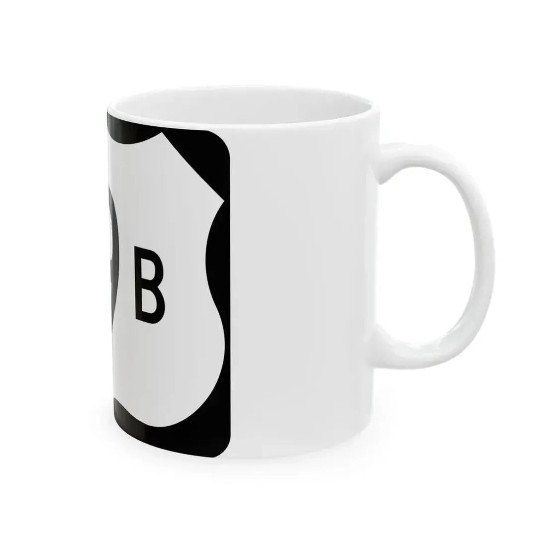 US 79B (Arkansas) (Road Sign) White Coffee Mug - Go Mug Yourself