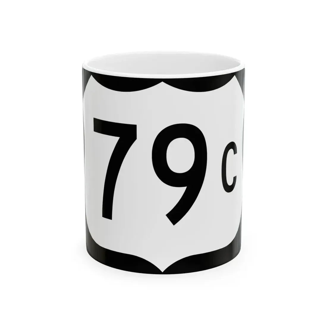US 79C (Arkansas) (Road Sign) White Coffee Mug 11oz - Go Mug Yourself