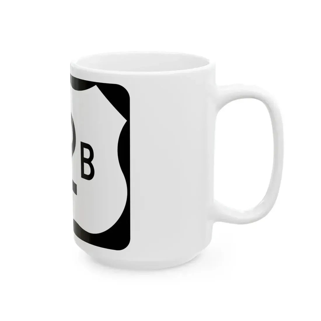 US 82B (Arkansas) (Road Sign) White Coffee Mug - Go Mug Yourself