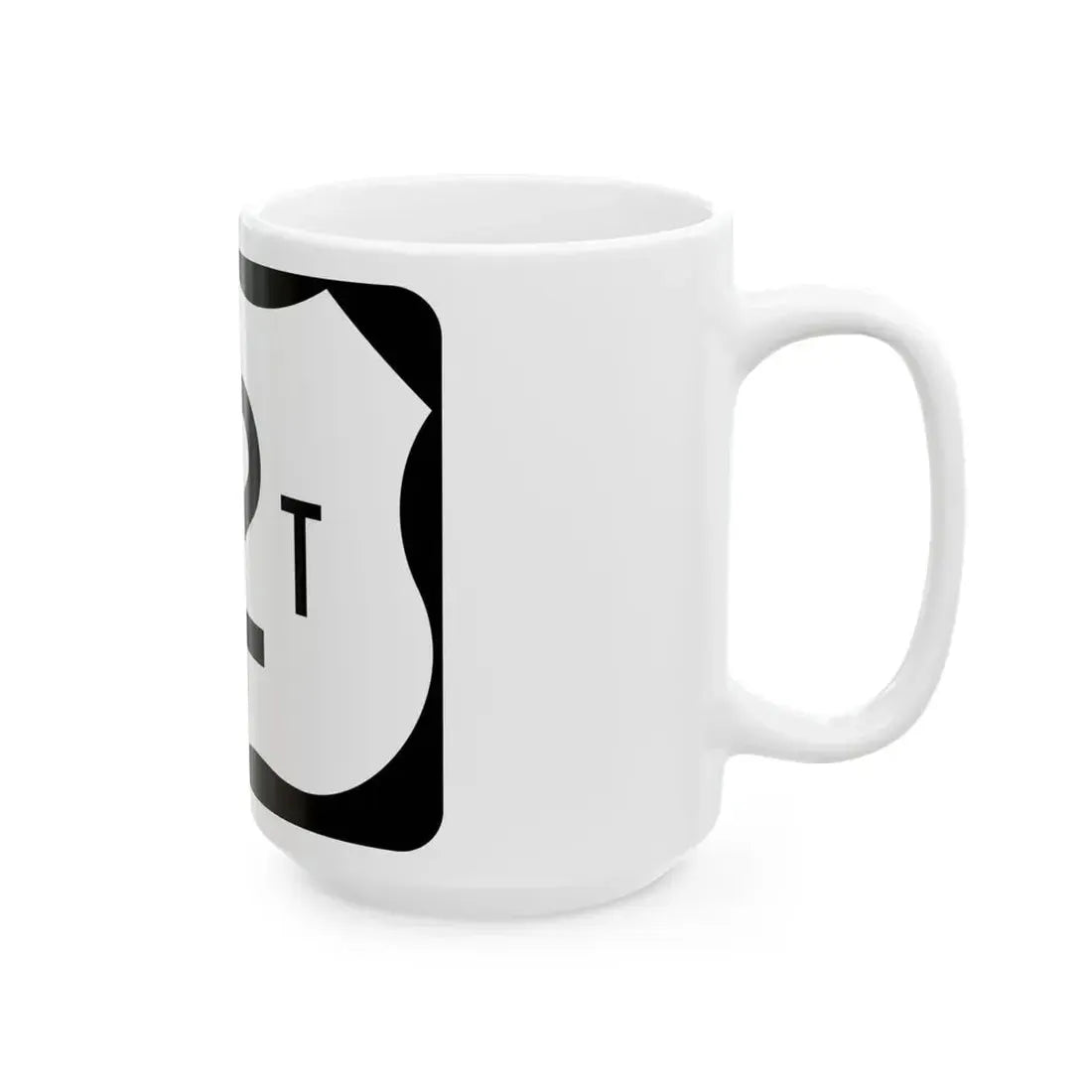 US 82T (Arkansas) (Road Sign) White Coffee Mug - Go Mug Yourself