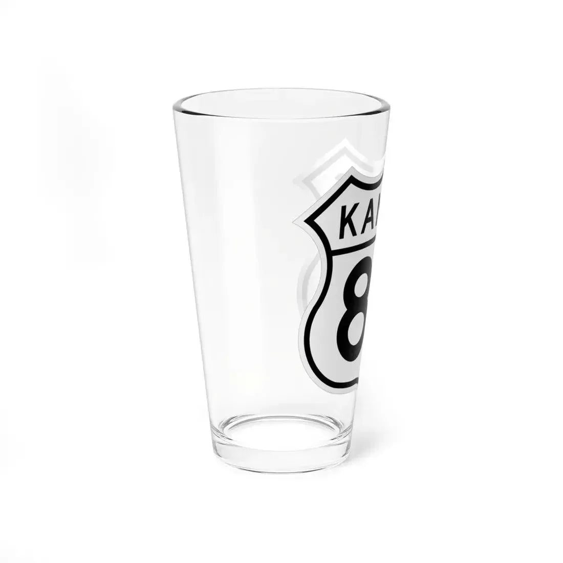 US 83 Kansas 1962 (Kansas) (Road Sign) Pint Glss 16oz - Go Mug Yourself